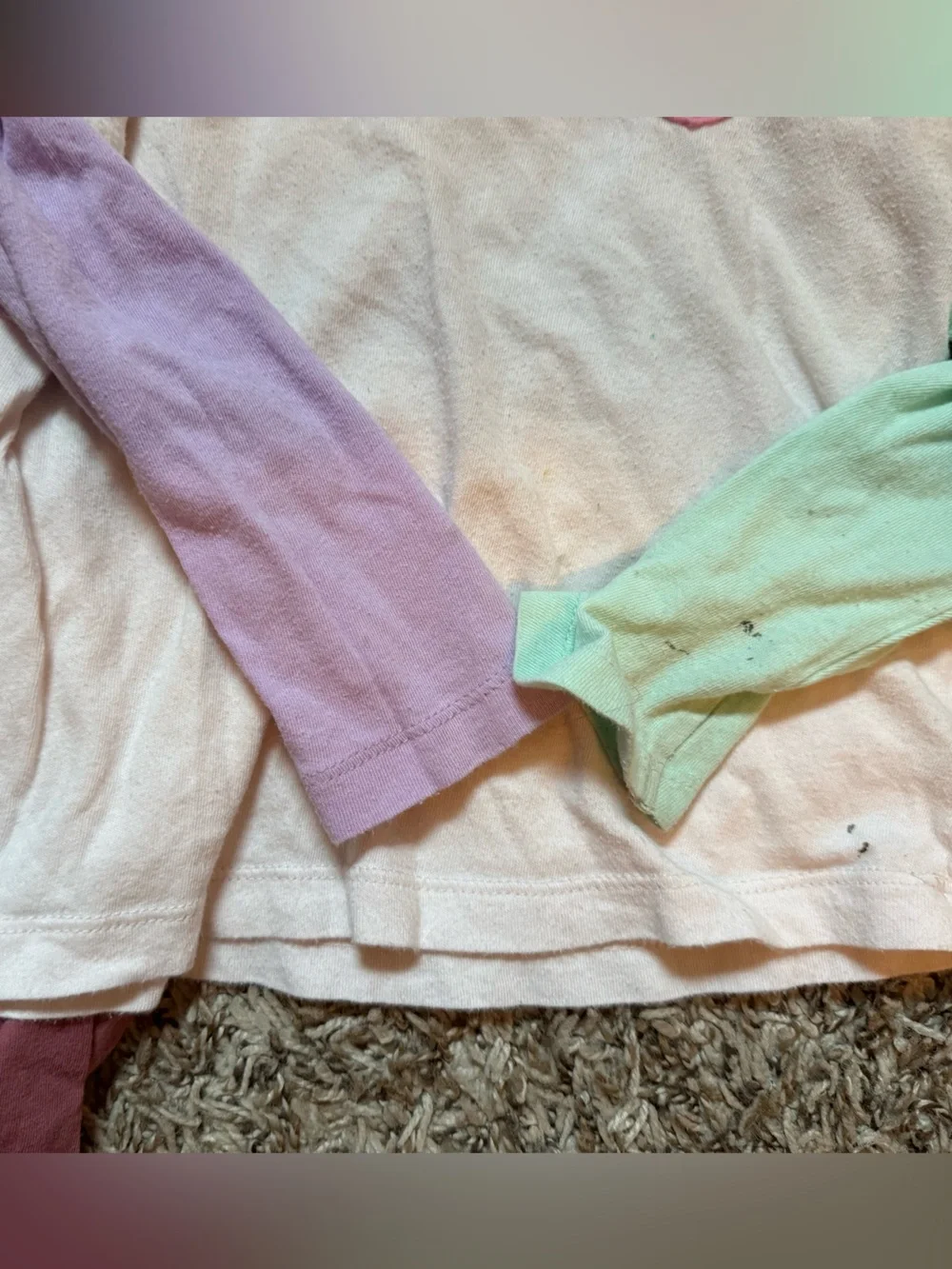 Lot of Toddler Girls’ Long-Sleeve Tees 3T